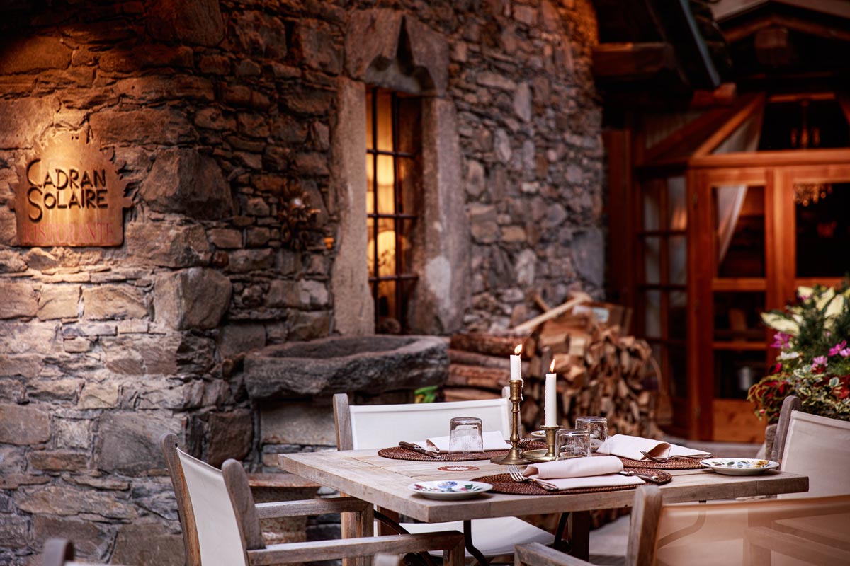 Cadran Solaire - Ristorante a Courmayeur